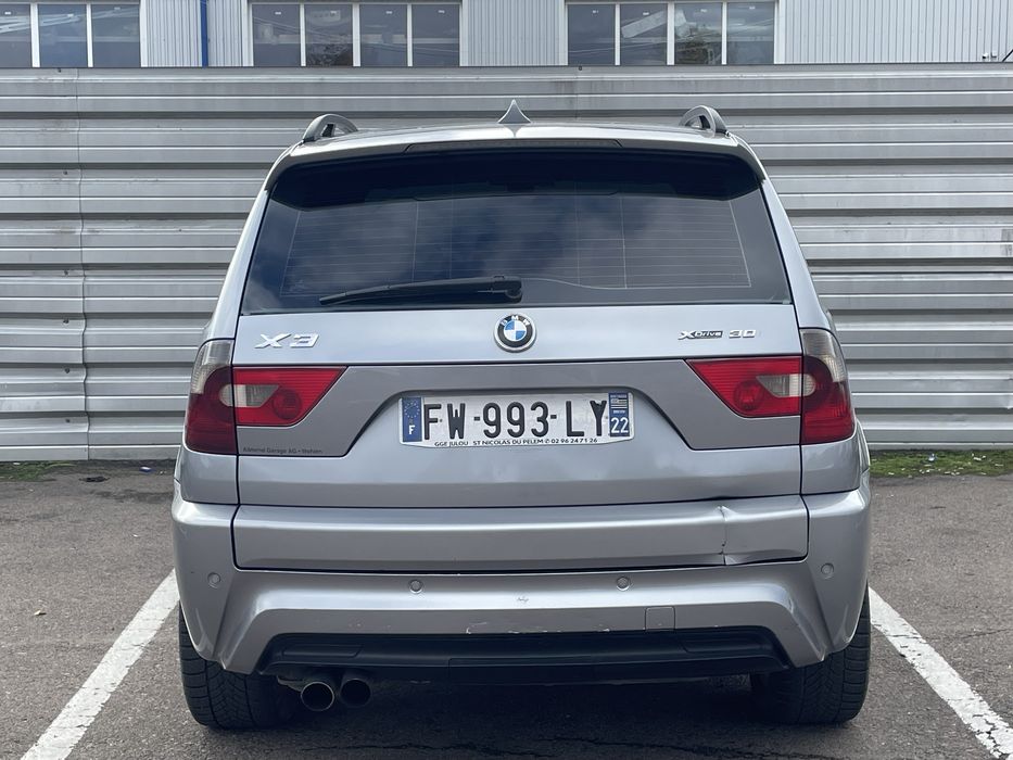 Задній М Sport бампер Bmw X3 E83 SILBERGRAU METALLIC A08/07