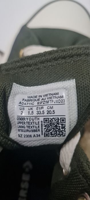 кеди оригінальні  Converse ALL STAR   в наявності: 28-29-31-33-33.5 ро