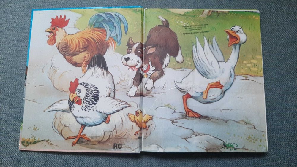 DUŻE LITERY Zwierzęta Pana Pyzy NAUKA CZYTANIA Zwierzątka na wsi