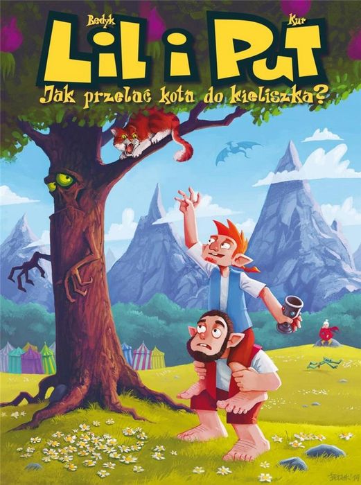 Lil i Put T.1 Jak przelać kota do kieliszka? Egmont Maciej Kur, Piotr