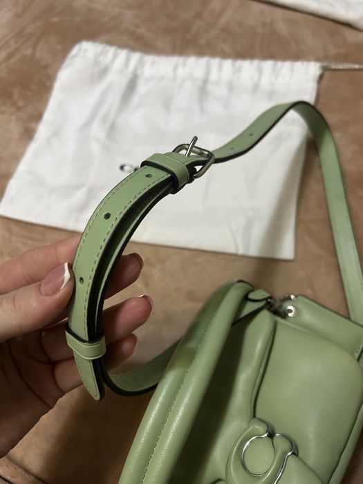Оригінальна сумка Coach Pillow Tabby 20, кожа / Green
