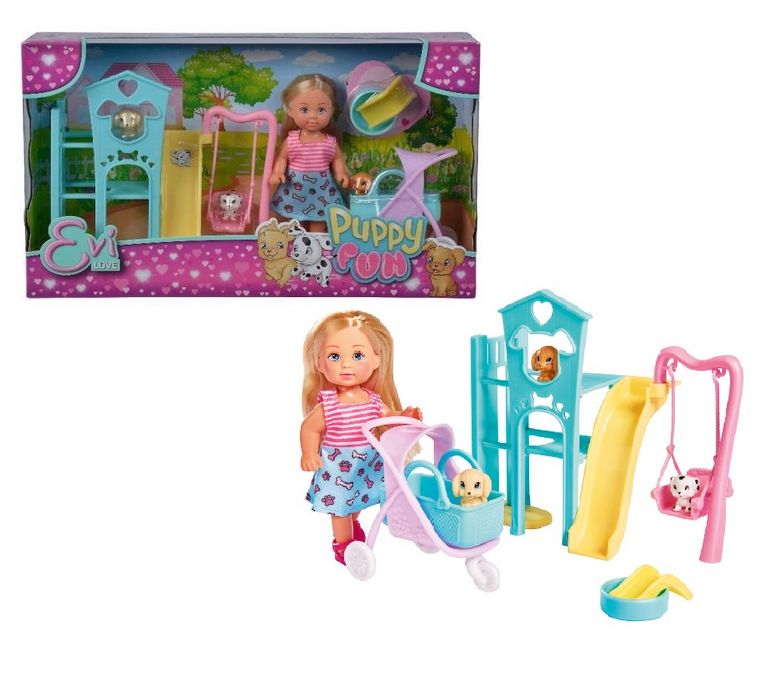 Evi. Plac Zabaw Dla Szczeniaczków. Simba Toys. Nowy Produkt