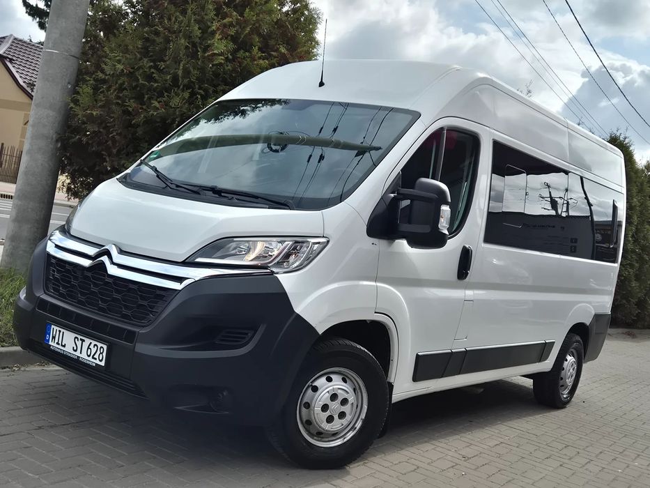 Citroën Jumper 9 osób 2xKlimatyzacja 2.2HDI 140KM Webasto Super Stan Gwarancja Raty