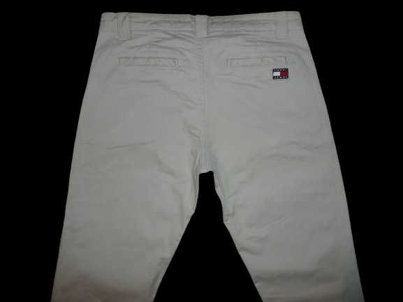 Spodnie TOMMY HILFIGER W32/L32=43,5/106cm chinosy scanton