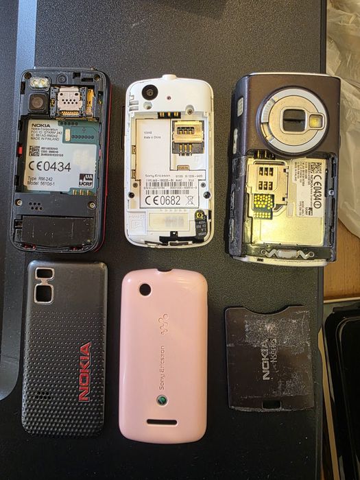 Лот - Nokia 5610d-1, Nokia n95-1, Sony Ericsson W100i - Раритет (Б/В)