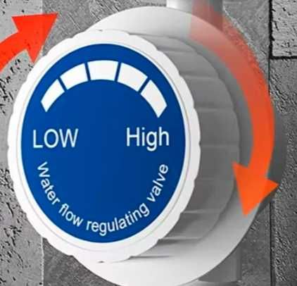Проточный водонагреватель душ с краном на стену