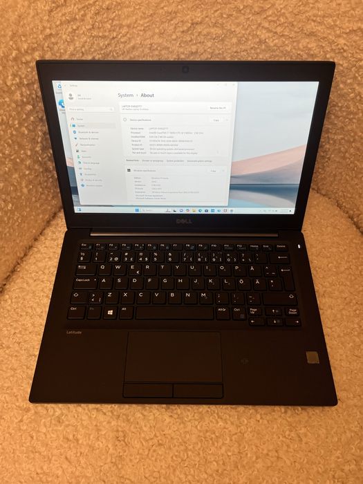 Розпродаж»Dell latitude 7280 core i7 7600u 12.5inch Full hd ips