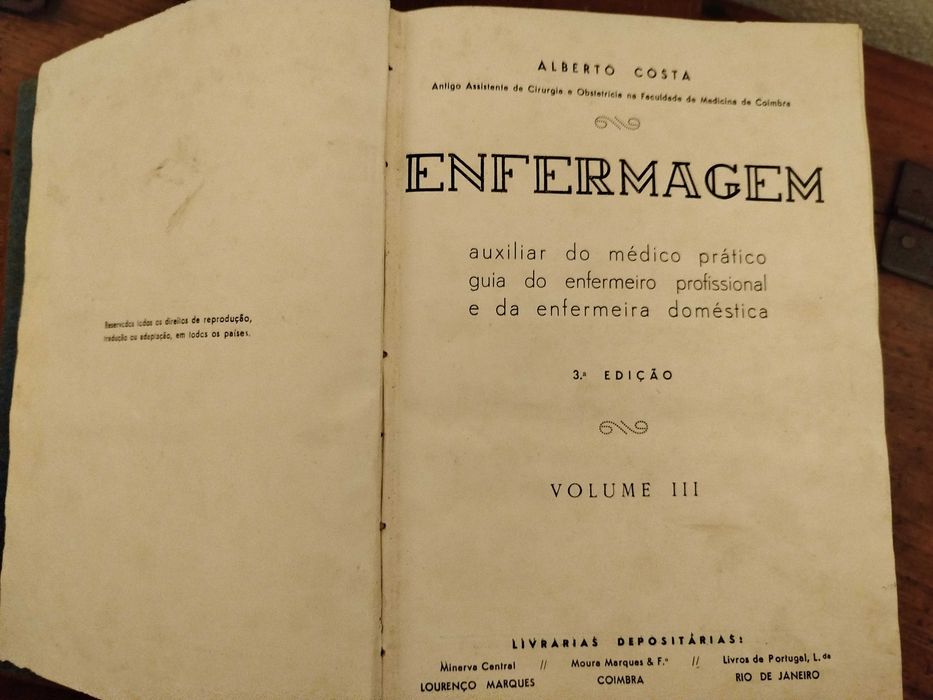 Manual de enfermagem, Dois volumes