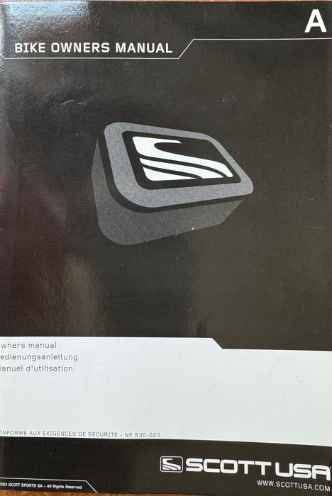 Scott racing team issue