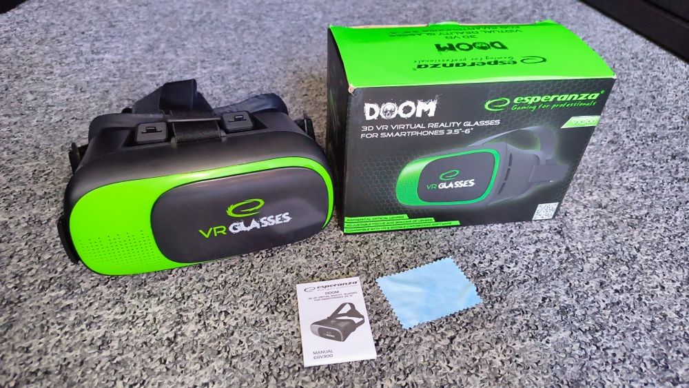 Okulary 3D VR dla smartfonów