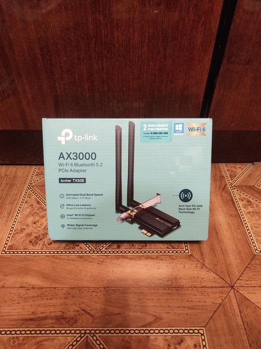 Wi-Fi/Bluetooth адаптер TP-LINK AX3000