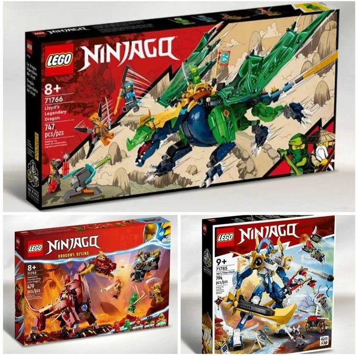 НОВИЙ Lego Ninjago 71822 Першодракон руху лего ніндзяго