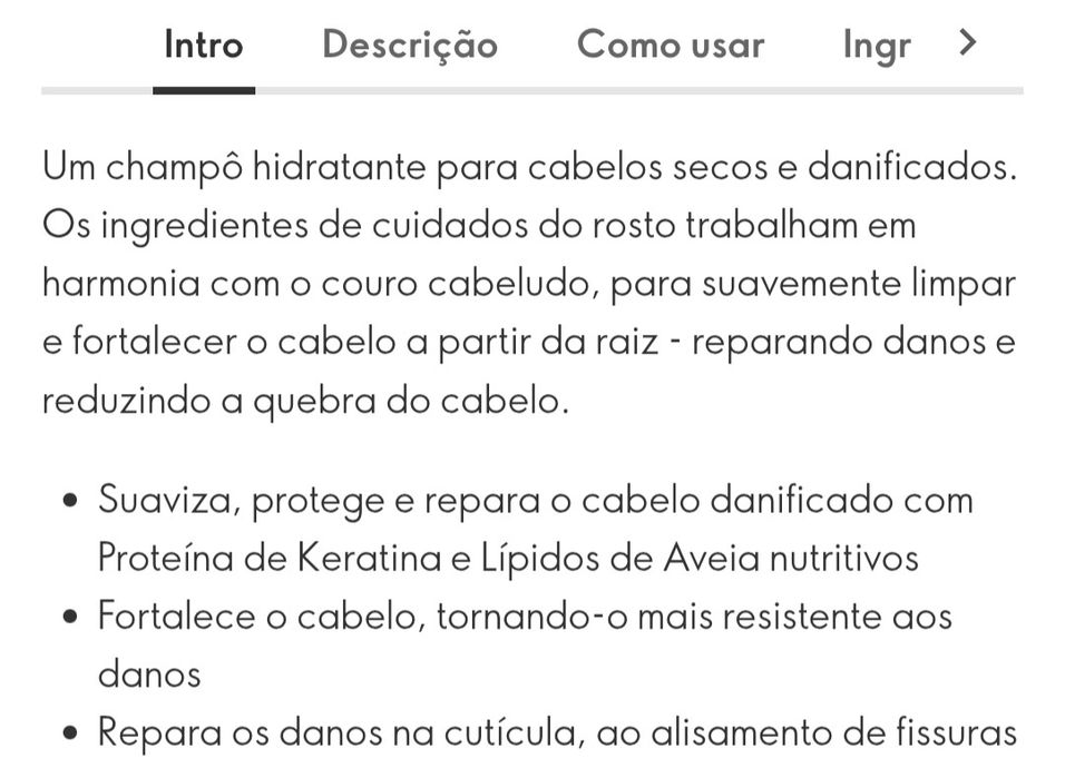 Champô Reparação Intensiva Duologi 250ml Oriflame