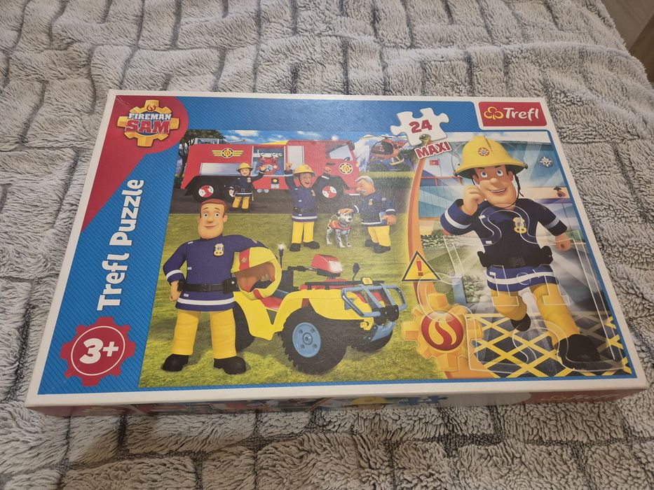 Puzzle Strazak Sam maxi dla maluchów