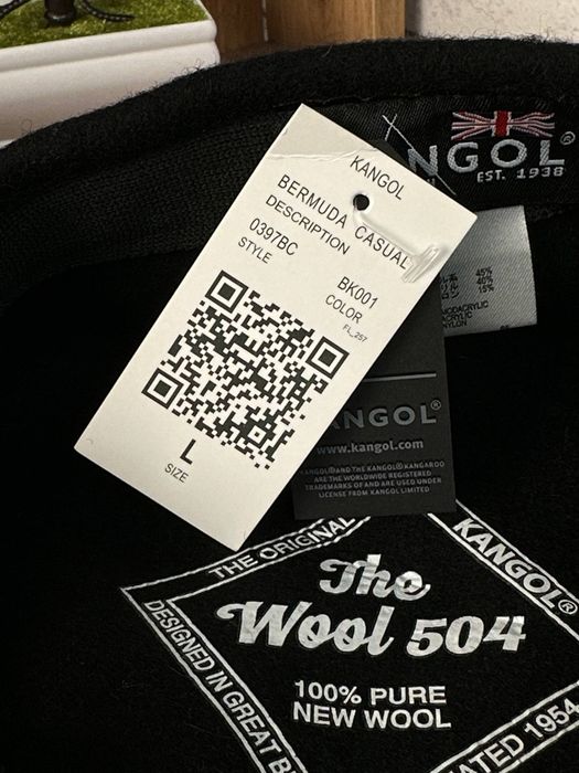 Берет Kangol жиганка кепа бандитка кепка кенгол унісекс M/L