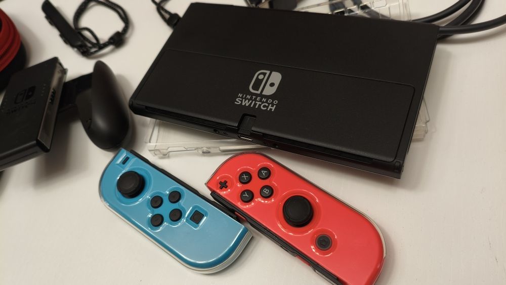 【即購入OK】Nintendo Switch Konsola Nintendo Switch z akcesoriami Żory • OLX.pl