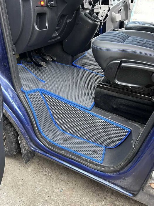Коврики ЕВА+на пороги Renault Master 2 1998-2010 /Рено Мастер 2010-23