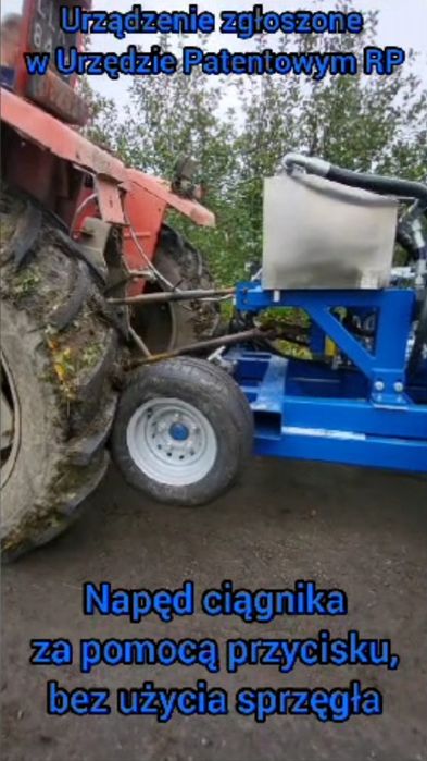 Otrząsarka hydrauliczna do jabłek / do jabłoni