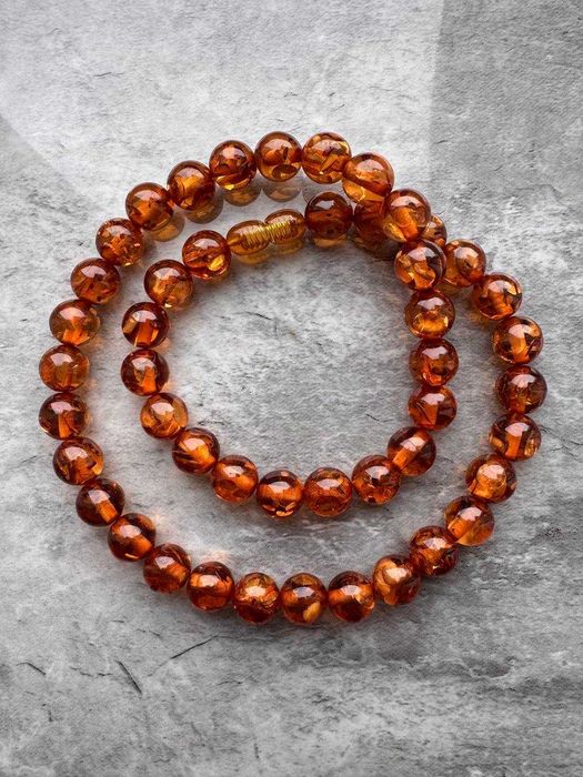 Bardzo ładne korale z bursztynu 5 opcji kolorystycznych
