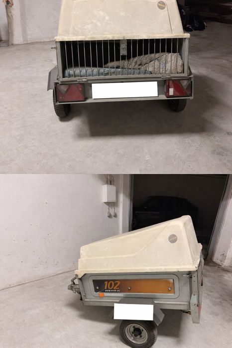 Reboque ERDE Classic 102 com Tampa – Bom  Estado