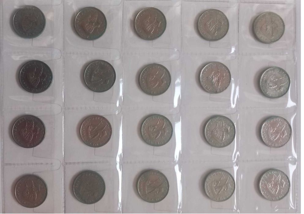 Lote 20 coleções - 5 esc. 1963 a 1986