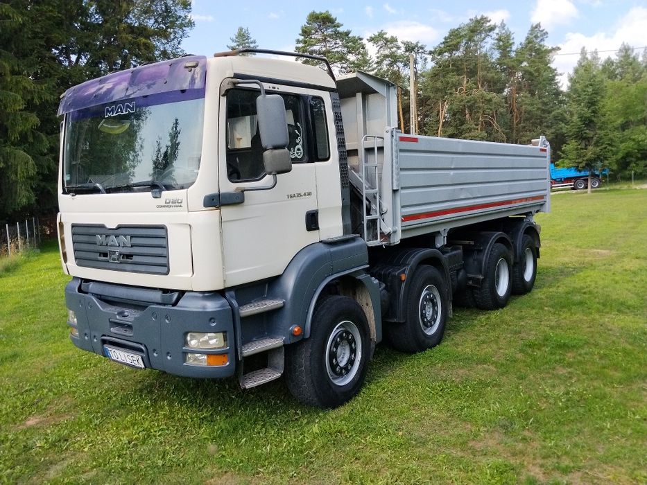 Man tga 35.430  wywrotka 8x4 hyroburta