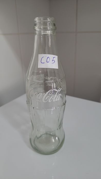 Garrafas antigas de Coca-Cola pirogravadas 250ml