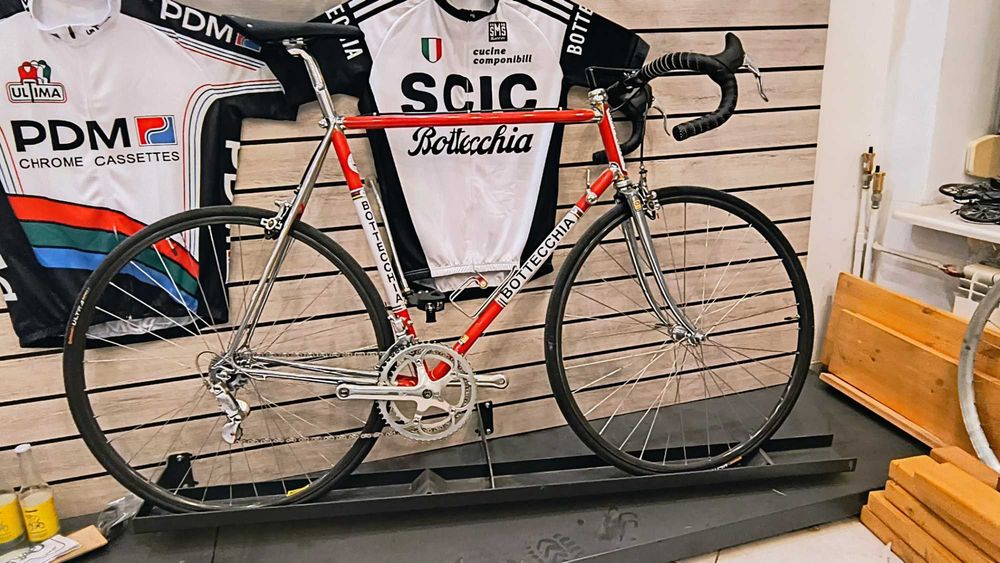 Bottecchia Professional na części lub cały Campagnolo C Record 1987