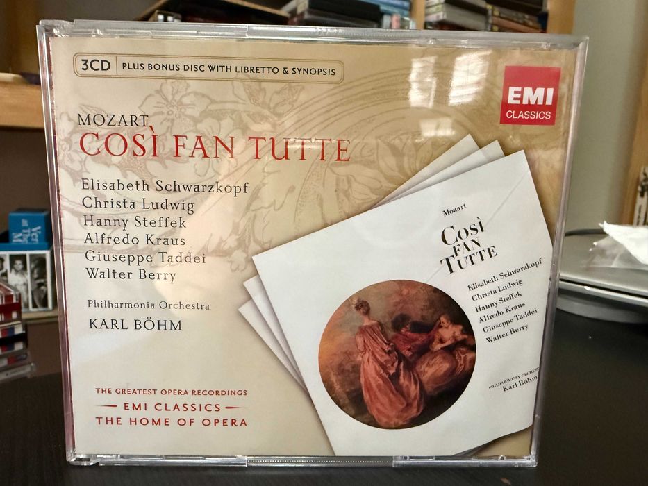 Mozart – Così Fan Tutte – Schwarzkopf, Ludwig, Kraus – Karl Böhm
