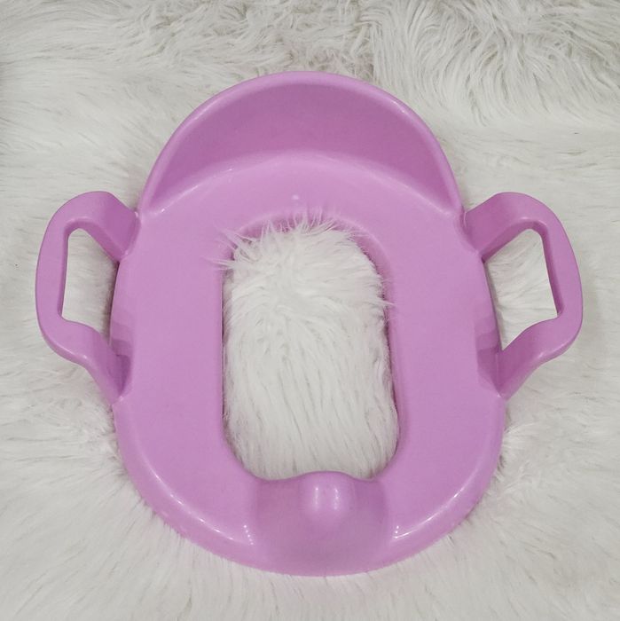 Nakladka na toaletę różowa