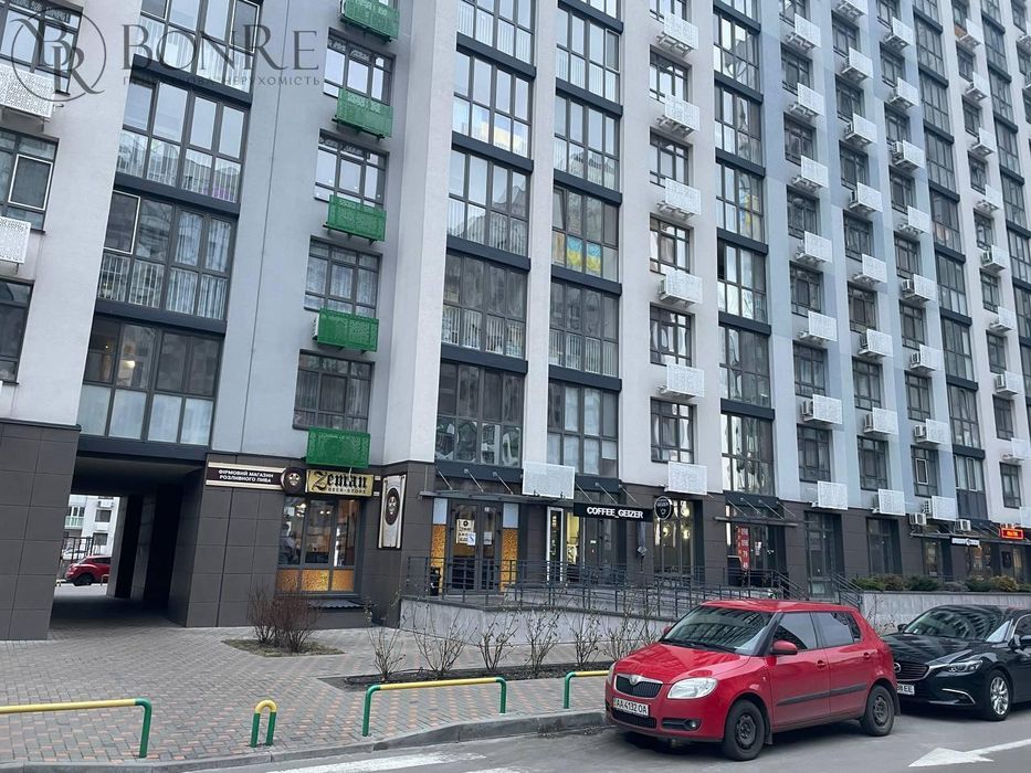 Продаж, Торгове, Фасад, ЖК Місто Квітів, 98м2.