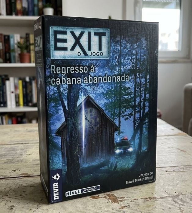 Escape room exit- regresso a cabana