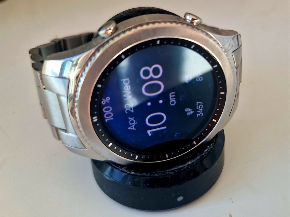 Relógio Samsung Gear S3 INOX na caixa original