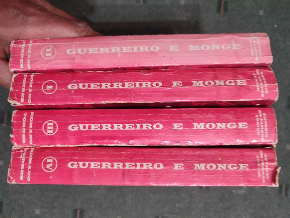 Guerreiro de Monge - António de Campos Júnior - 4 Volumes