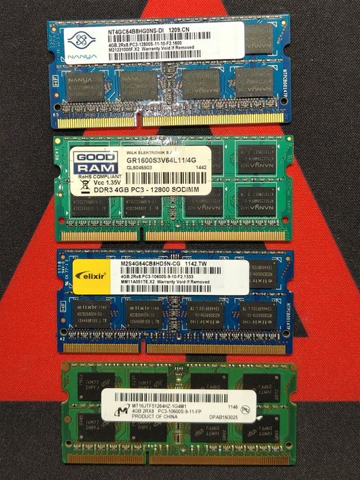 Pamięć RAM ddr3 4gb do laptopa
