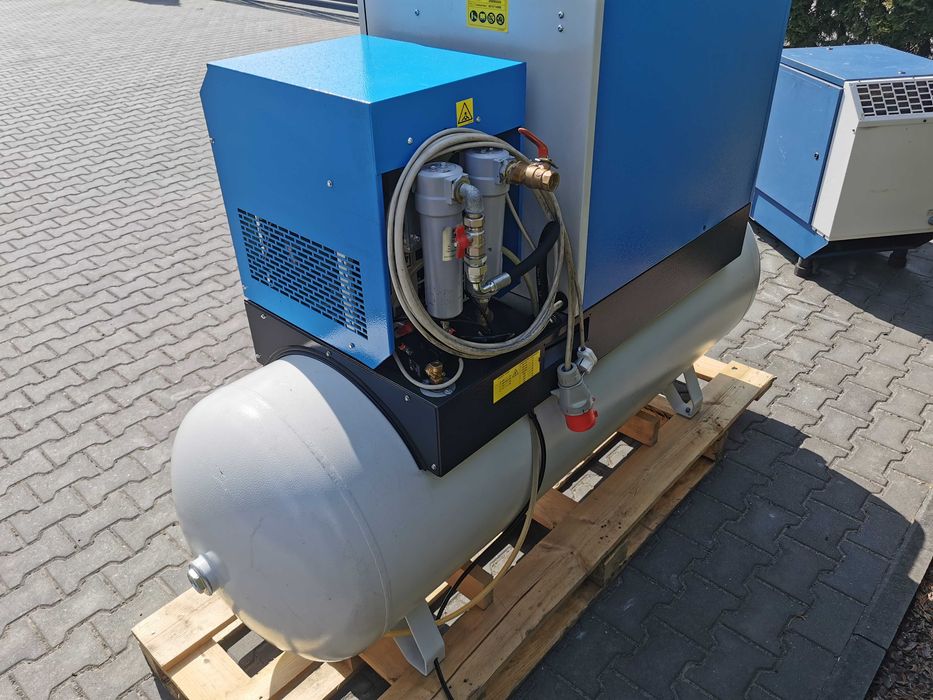 2016r 11kw 1600L/m ALUP Sprężarka śrubowa 10 bar KOMPLET + OSUSZACZ