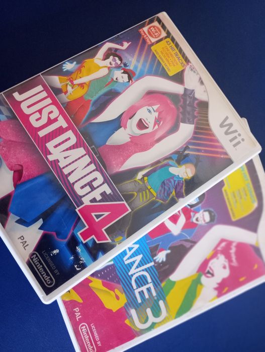 Just Dance 3 e Just Dance 4 para Wii