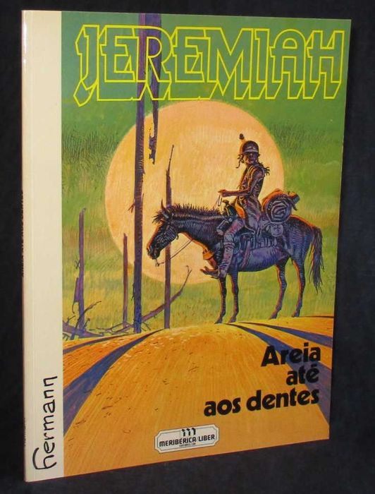 Livro BD Jeremiah Areia até aos dentes Meribérica