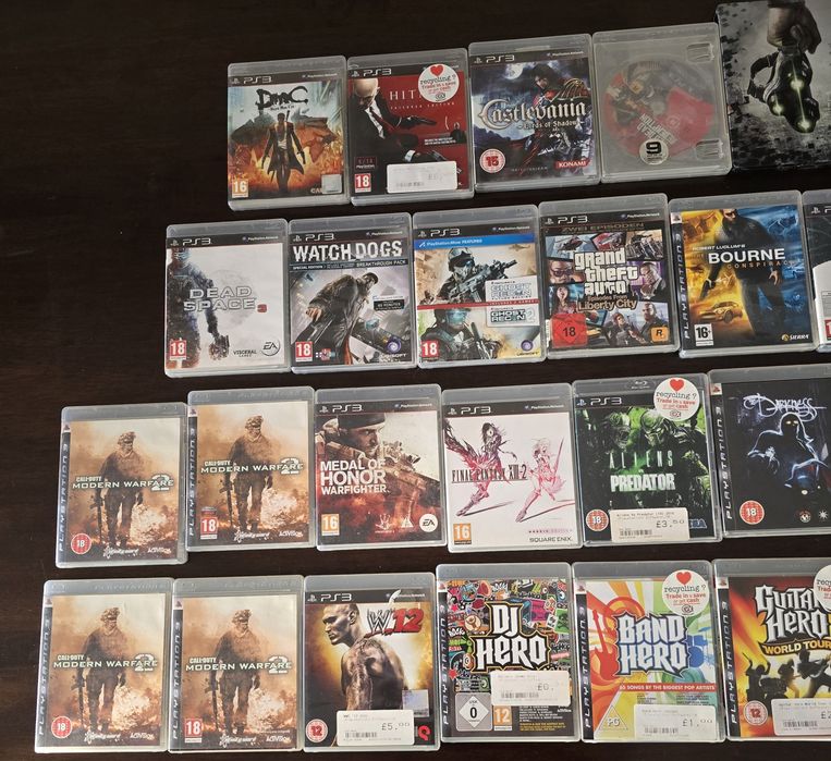 Gry PS3 konsola  Kolekcja prywatna