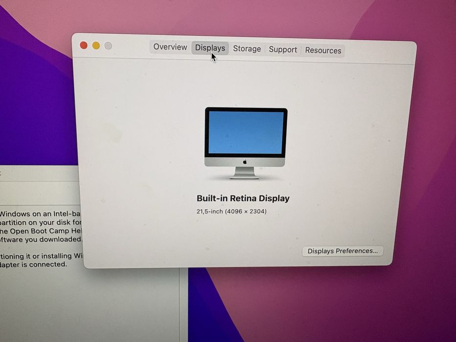Imac late 2015 21.5’ core i7