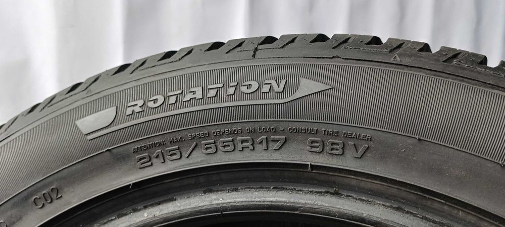 2X 215/55R17 98V Fulda Kristall Control Hp2 73K