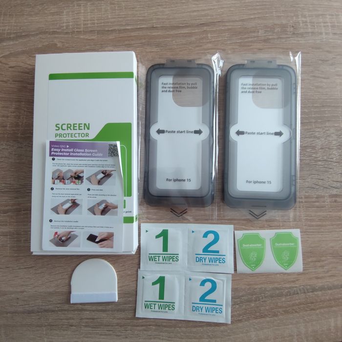 Zestaw ochraniaczy do iPhone 15