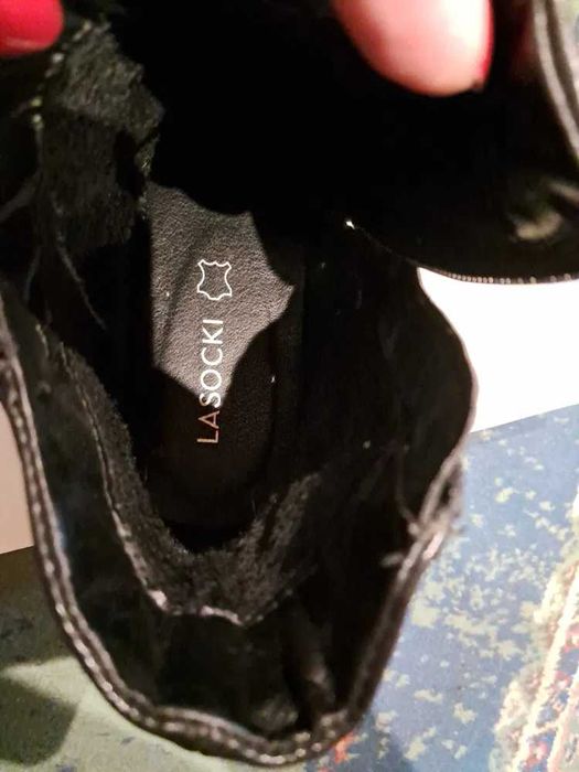 Sztyblety czarne Lasocki