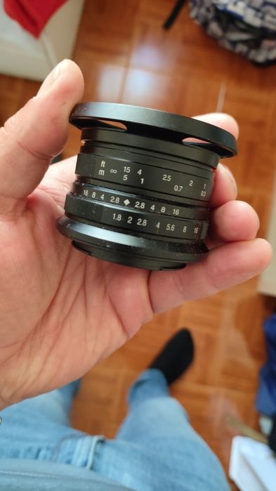 Lente 7artisans 25mm f1.8 E-mount (Sony)