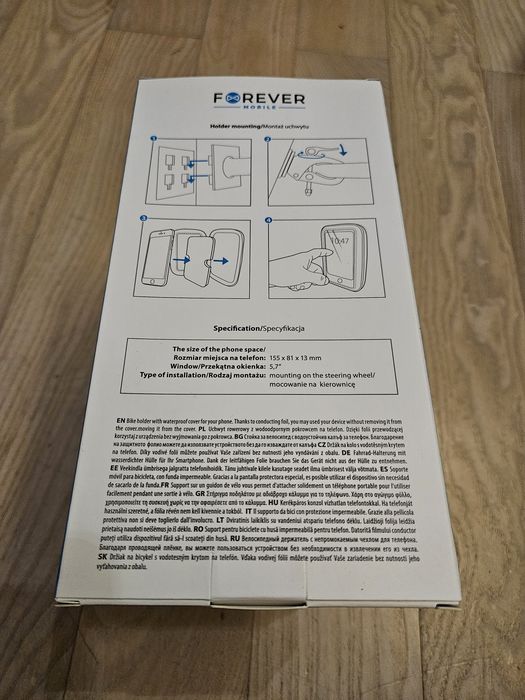 Uchwyt rowerowy na telefon BH-100XL FOREVER