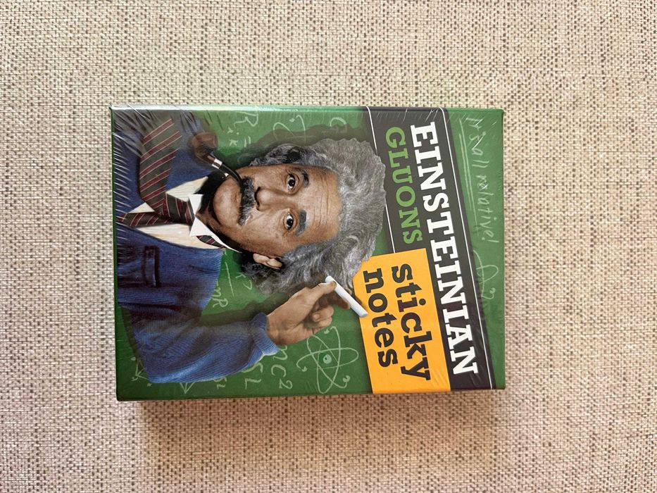 Bloco de Post-its Einstein | Presente Inteligente