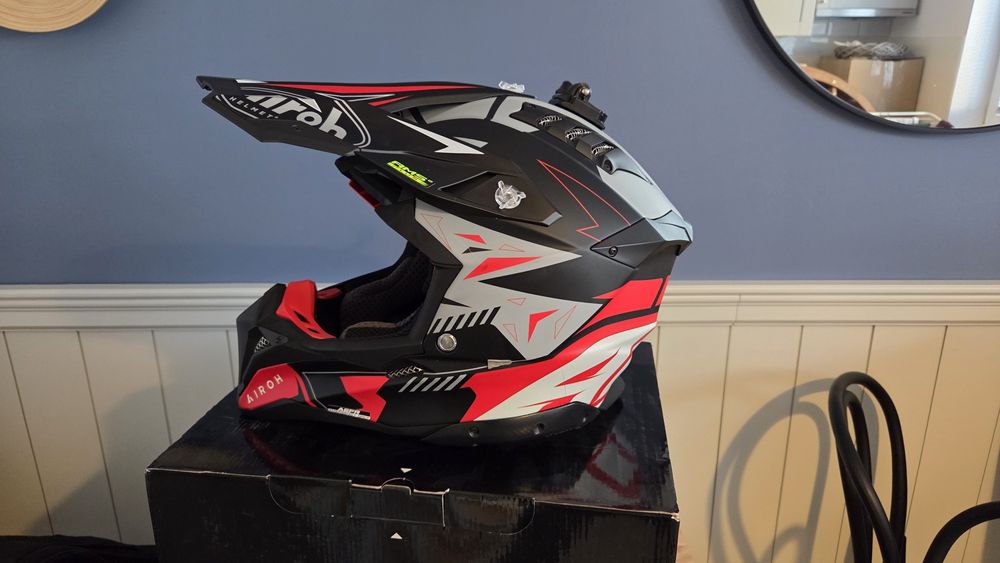 Kask Airoh Aviator 3, offroad, motocyklowych, ktm, Yamaha, honda