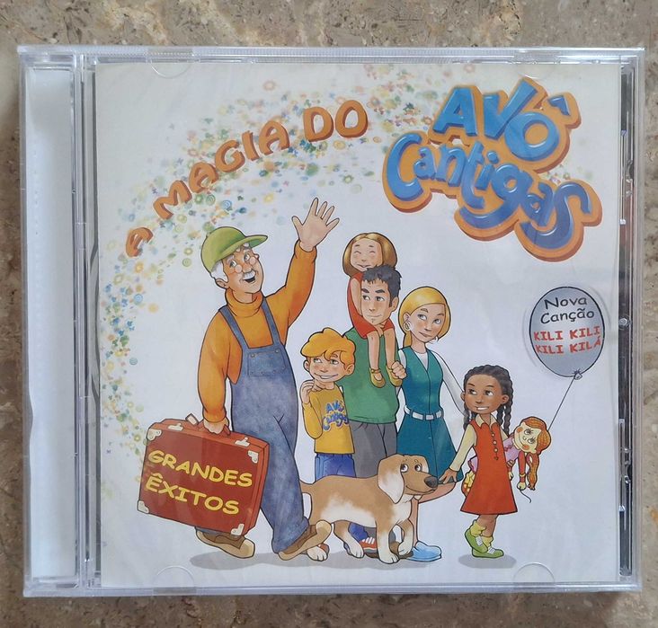 Avô Cantigas - CD - grandes êxitos - novo e selado