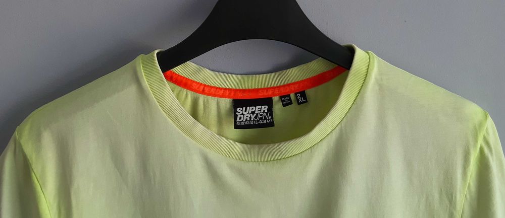 Limonkowy T-Shirt Superdry