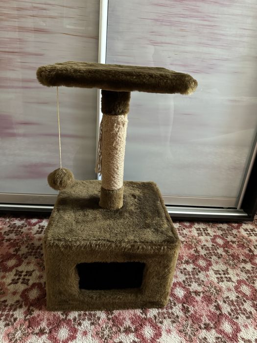 Дряпалка домик для кота